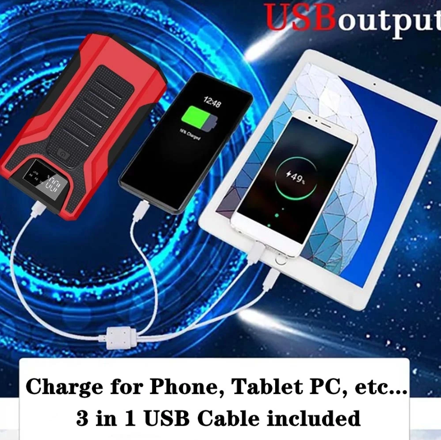 1200A 16000mAh Jump Starter